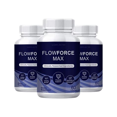 Vidaplextra 3 Pack Flow Force Max - Flow Force Max Capsules India | Ubuy
