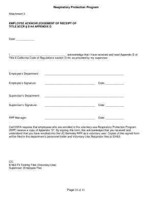 Fillable Online ehs berkeley ehs.berkeley.edusitesdefaultEMPLOYEE ...