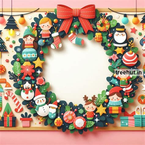 Christmas Wreath Bulletin Board and Classroom Activity Ideas