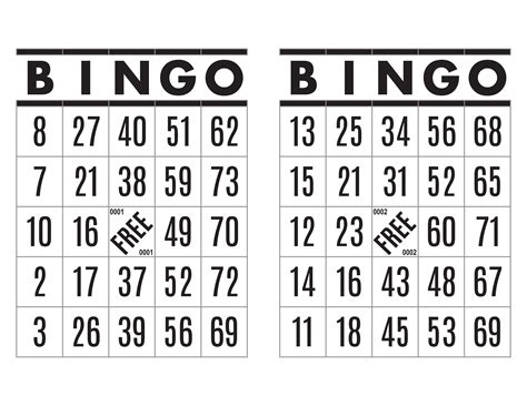 Printable Bingo Cards 175 | Plan Your Year Easily!