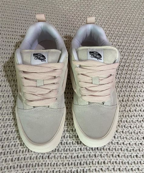 VANS Knu-Skool Vault - Sweet pink peach White (UA)