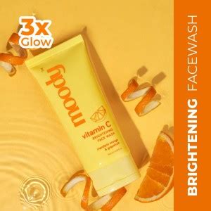 MOODY Vitamin C Brightening Mandarin Orange & Grapefruit Face Wash ...