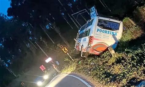Bus driver dies of heart attack, averts major tragedy near Madikeri