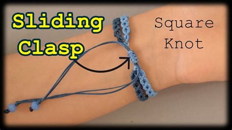 Image result for Tutorial Sliding Knot Bracelet
