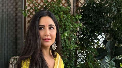 Katrina Kaif in a lively Raw Mango yellow sari provides a fresh take on ...