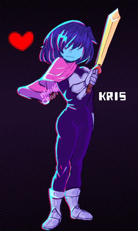 Kris / Deltarune by : Andrea ink | Undertale drawings, Undertale art ...