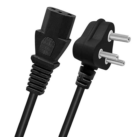 Techy-Tech 3 Meter Computer Power Cable Cord for Desktops Pc and ...