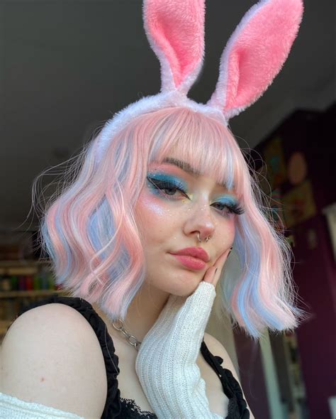bunny ears makeup