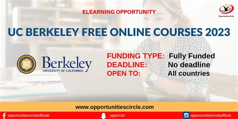 UC Berkeley Free Online Courses 2023 - Opportunities Circle