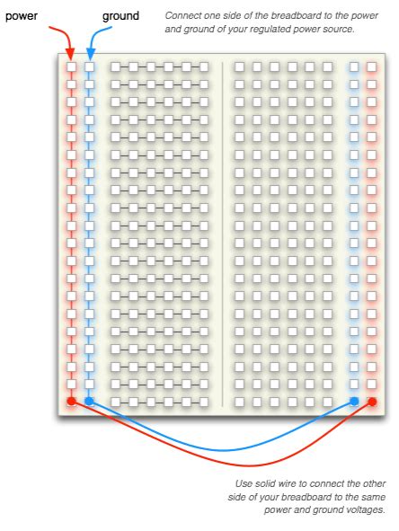 Image result for Breadboard Wiring Tutorial