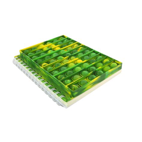 Smily Kiddos Pop IT spiral Note book - Green