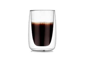 Buy P-PLUS INTERNATIONAL Double Wall Insulated Glass Cups, Glasses for ...