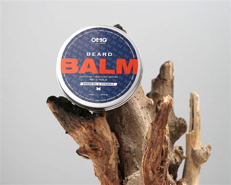 OMG Beard Balm 100gm | Agran Oil | Enriched with Vitamin E | for Mild ...