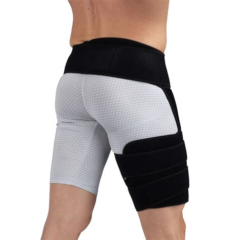 Buy Hip Brace for Sciatic Nerve Pain Relief Thigh Brace for Men & Women ...