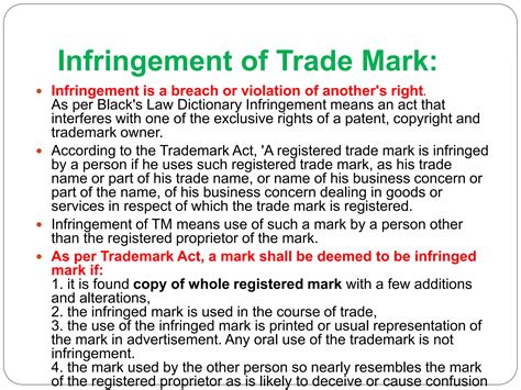 Infringment of Registered Trade Mark.pptx