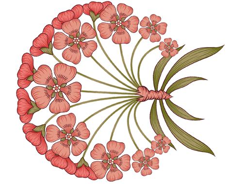 floral art nouveau