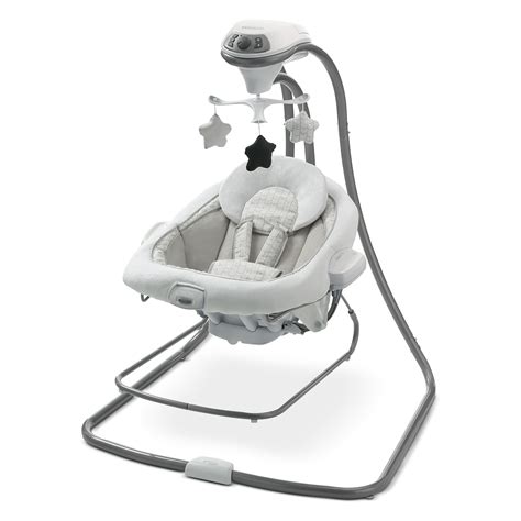 Graco Simple Baby Infant Soothe DuetConnect LX Swing and Portable ...