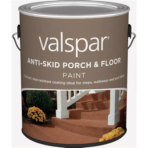 Valspar Anti-Skid Porch and Floor Paint, Base 4, 1 Gallon | Do it Best