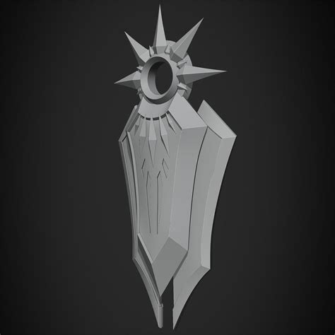 League of Legends Leona Shield of Daybreak for Cosplay 3D model 3D ...