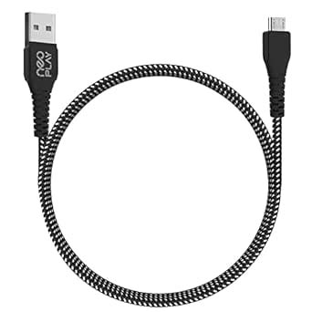 NEOPLAY Unbreakable Micro USB Cable with 3A Fast Charging & 480 MBPS ...