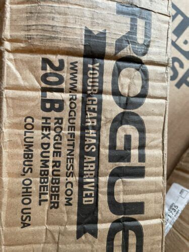 Buy Rogue 20 lbs Hex Dumbbell New ROGUE FITNESS Online at Lowest Price ...