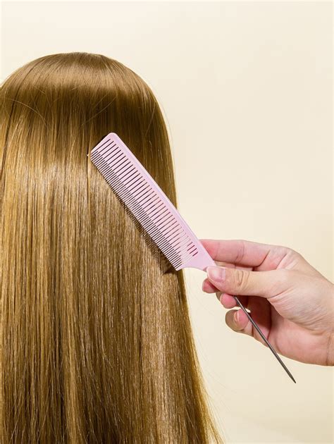 Pointed Tail Comb, Professional Hairdressing Makeup Plate Hair Comb ...