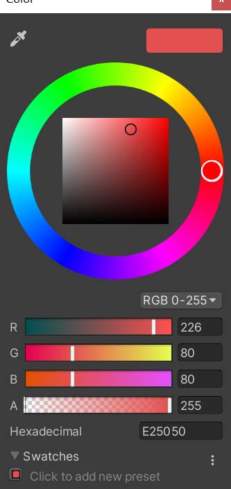 Image result for Unity Control RGB Colors