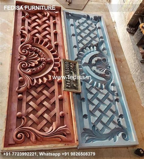 Main Door Design Wooden Main Door Design Wood Darwaja Design Steel Jali ...