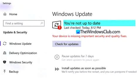 Image result for Check for Windows Update Issues