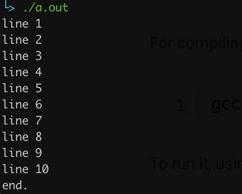 C Programming Read File Line by Line 的图像结果