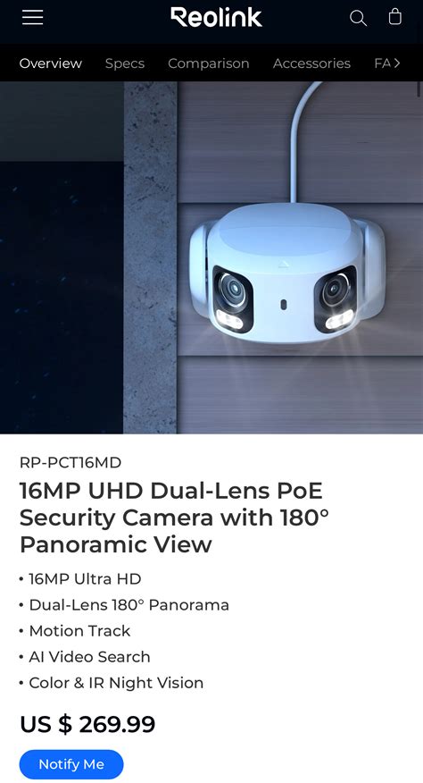 Reviews on Reolink Camera – RP-PCT16MD with Night Vision & Smart Alerts.