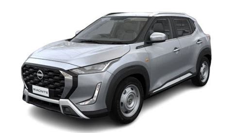 Nissan Magnite Visia Petrol MT (Blade Silver) Online Price in India ...