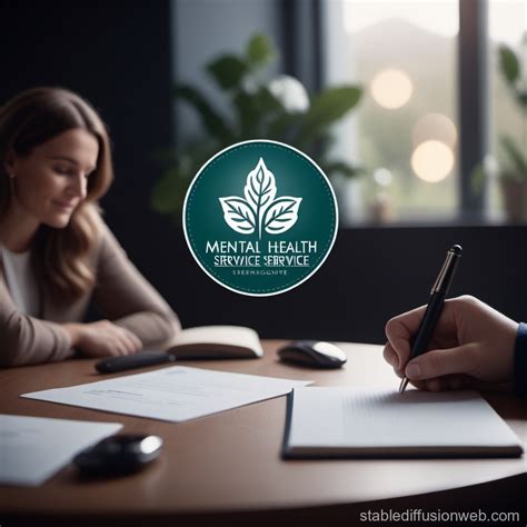 Mental Health Service Logo Design | Stable Diffusion Online