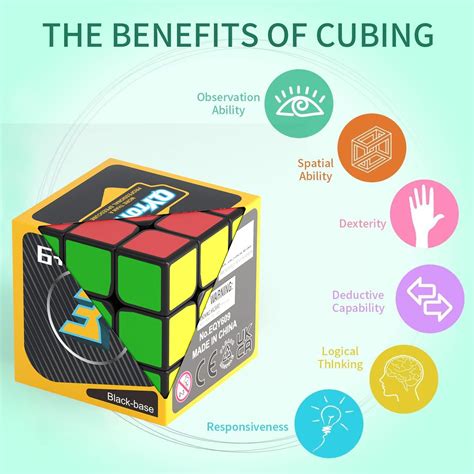 Buy Roxenda Speed Cubes, [5 Pack] Speed Cube Set - 2x2x2 3x3x3 Megaminx ...