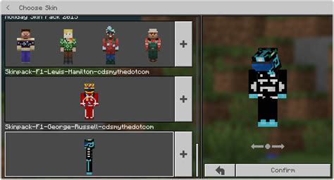Minecraft Education skin - F1 George Russell | @cdsmythe