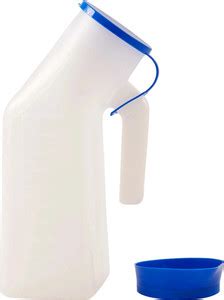 saniquick Portable & Safe Plastic Urine Collector Pot With Cap For ...