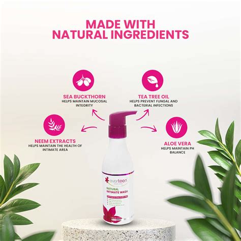 Buy EVERTEEN NATURAL INTIMATE WASH FOR FEMININE HYGIENE IN WOMEN 4 ...