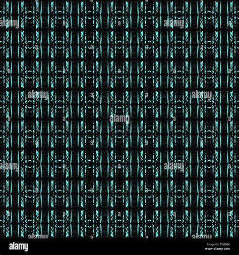turquoise, black and dark slate gray colors. dark seamless pattern for ...