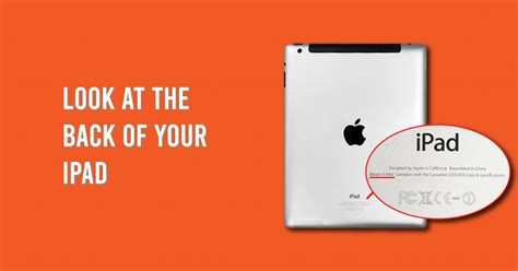 iPad Model Number- How to identify in 2 simple steps. - SPR