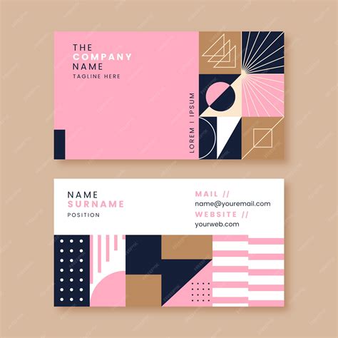Business Card Design Vector 的图像结果