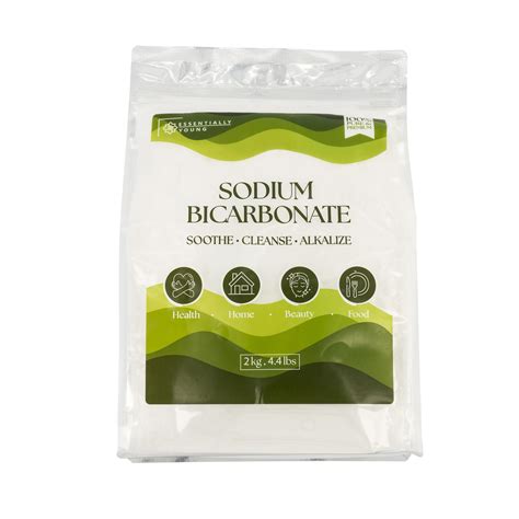 SODIUM BICARBONATE - FOOD GRADE (Baking Soda)2kg – Essentially Young