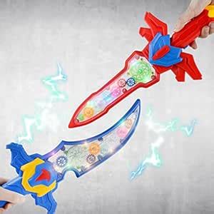 SECRET DESIRE Flashing Gear Lightsaber With Lights And Sound For Kids ...