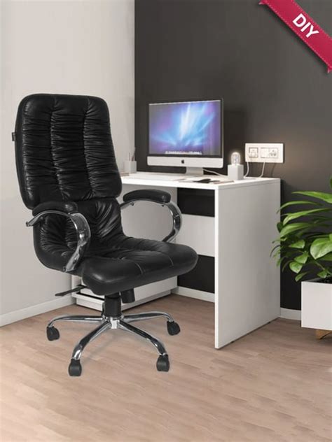 Adiko Systems Black Leatherette High Back Executive Chair - Price History
