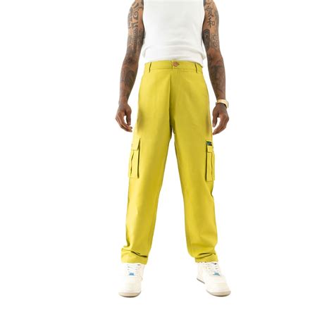 Buy Cannabie Cargo Straight Fit Pants Green Now On Slimjim India ...