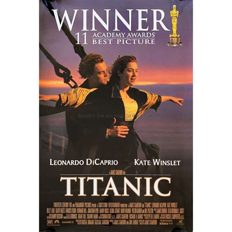 TITANIC US Movie Poster Style D - INT'L - 27x40 in. - 1997