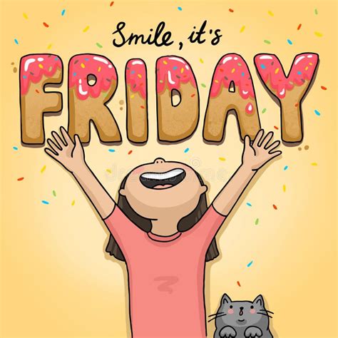 Funny Happy Friday Clipart