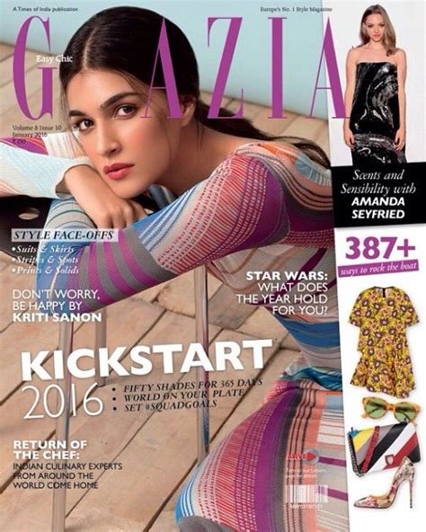 Kriti Sanon Hot Grazia Photoshoot January 2016 - HQ Pics Full Set ...