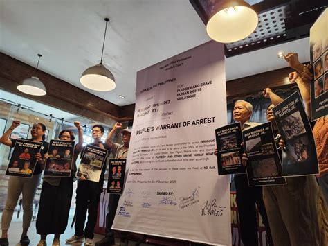 ‘People’s warrant of arrest’ vs Marcos Jr.