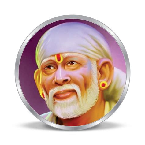 Precious Moments - Buy Sai Baba 20GM 999 Pure Silver Coin | TrueSilver
