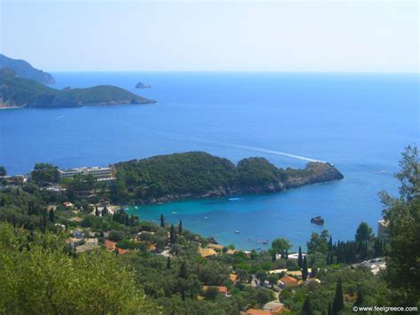 paleokastritsa from bella vista; photo 10808 from Lakones